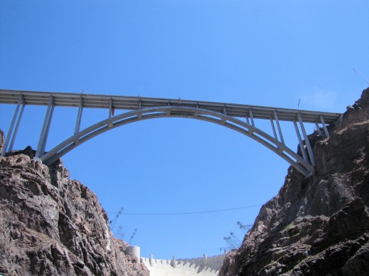 The new Bridge which is open now, was not yet open when we were there.