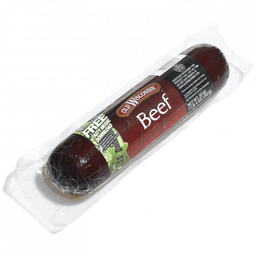 Summer sausage is easy to transport.