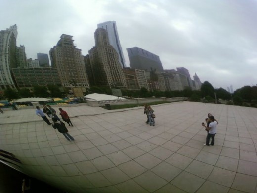 "The Bean," Millennium Park, Downtown Chicago, Illinois