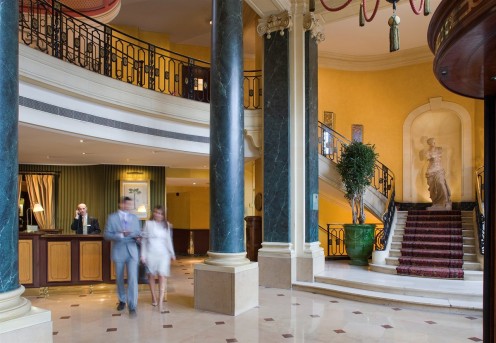Hotel du Louvre, Lobby