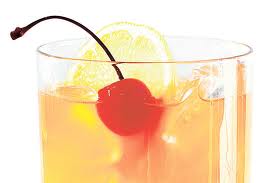 Whiskey sour is a popular cocktail.