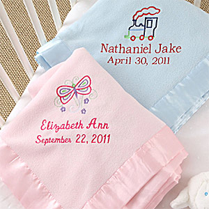 Personalized Baby Blanket