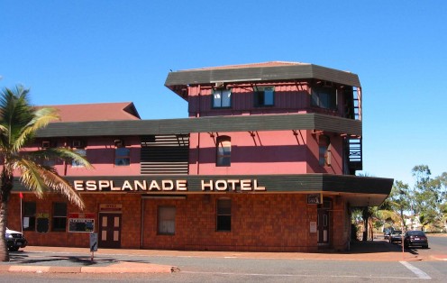 The Esplanade Hotel - unique Port Hedland architecture