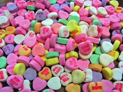 Valentine's Day Candy and Personalities