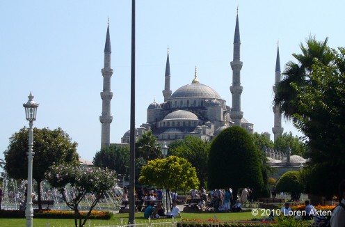 Visit Istanbul's magnificent Blue Mosque - its a world famous museum which gives free entrance to the general public.