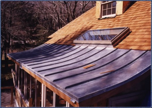Cedar Copper Roof