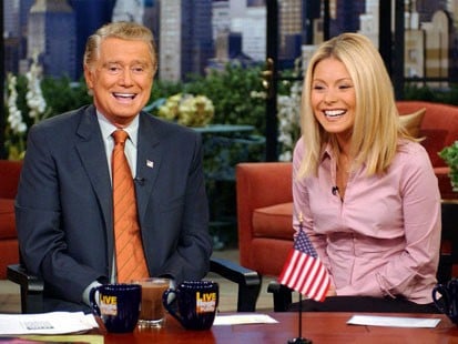 Regis isn't always on everyday, but he still makes me laugh.  And Kelly's just cute!