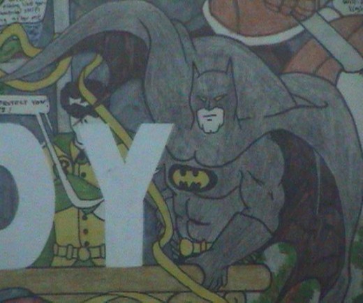 Batman Comic Drawings