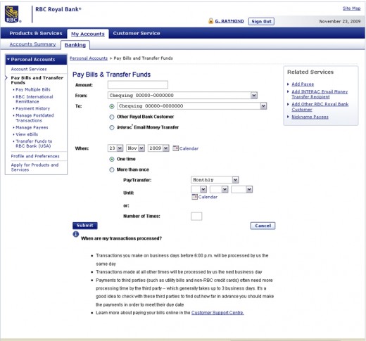 918 bank rbc form Online of Review Canada Banking Royal Account My Bank RBC