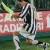 Argentinian-Italian midfield player, Camoranesi celebrates a goal "playing" the corner flag. Argentinian-Italian midfield player, Camoranesi celebrates a goal "playing" the corner flag.