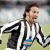 Alex Del Piero celebrates after scoring a goal sticking out his tongue. Alex Del Piero celebrates after scoring a goal sticking out his tongue.