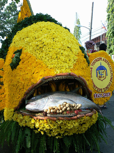 Kadayawan sa Davao celebrates abundance not only of fruits and flowers, but something else that the city is quite known for: real fresh fish! 