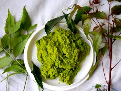 Neem Paste as a poultice for local application