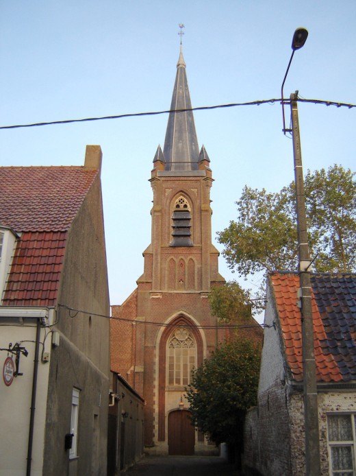 Church at Abeele, France