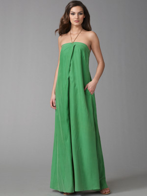 Simple Maxi Dress Hanging from the Bust