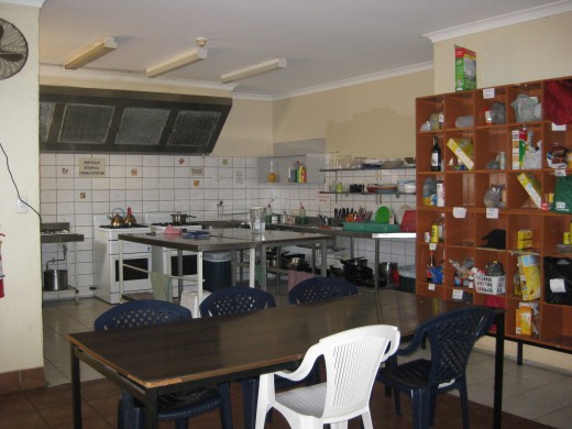 well stocked kitchen