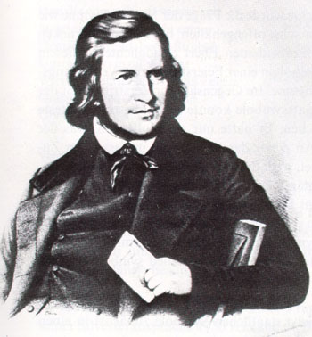 August Heinrich Hoffman von Fallersleben wrote the lyrics "Deutschland, Deutschland uber alles"