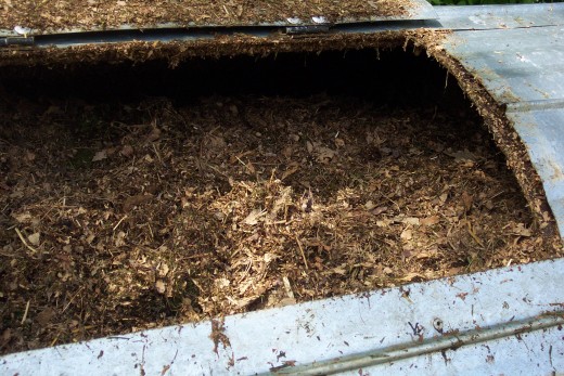 Organic gardening soil benefits from good compost