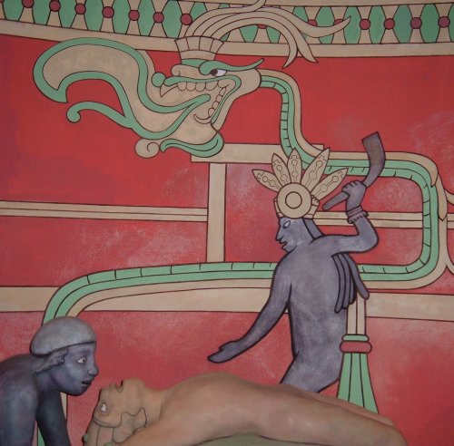 Sacrifice to a Reptilian god. Photo by Steve Andrews