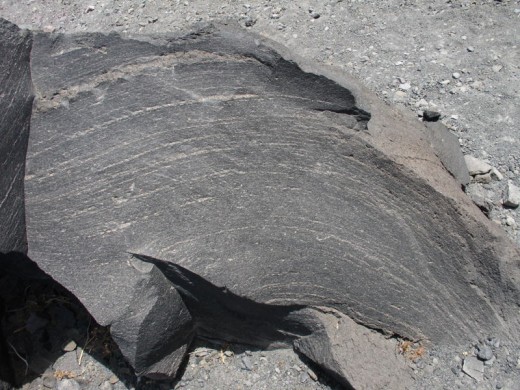 Basalt, an igneous rock