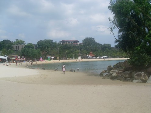 Palawan Beach, Sentosa Island.