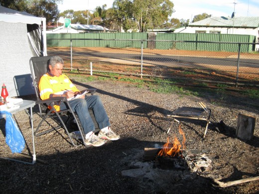 sitting by a wood fire is one of the joys of a simple life!