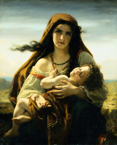 Mother and Child by Hugues Merle