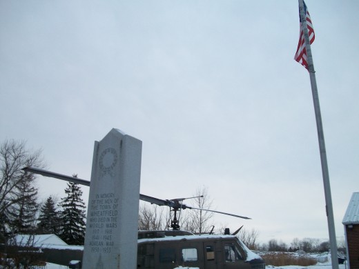 War memorial, Wheatfield, New York