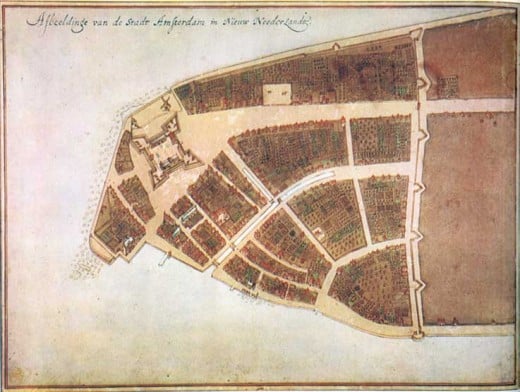 New Amsterdam was a Holland new world fort when the British took over and renamed it New York in 1666. Coincidentally, the great London Fire occurred in the same year in Britain.