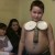 Bogdan, the magnet boy from Serbia with plates attracted by his magnetism Bogdan, the magnet boy from Serbia with plates attracted by his magnetism