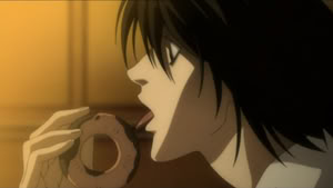 L enjoys his sweets.