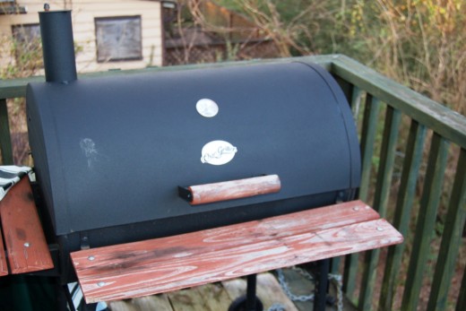 Emily, Chris, Casey, and I enjoyed the warm weather by firing up the grille today. Perfect Saturday