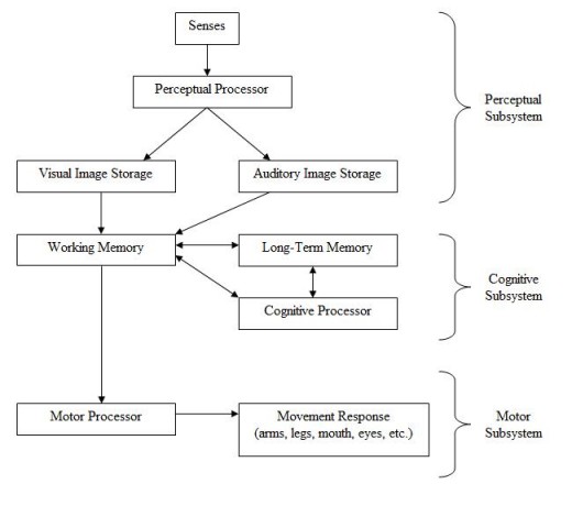 Model of the Human Processor.