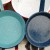Pans can also have a colored coating which doesn't affect the cooking. Pans can also have a colored coating which doesn't affect the cooking.