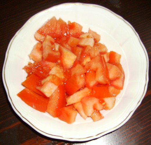 Fresh Cut Red Pepper