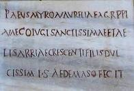 Roman Capitals--which we now call UPPER CASE
