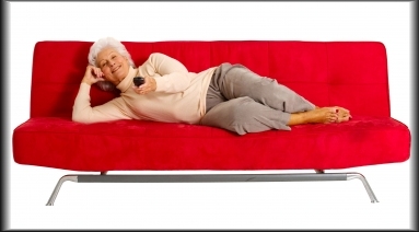 This is how you look to your flat screen television.