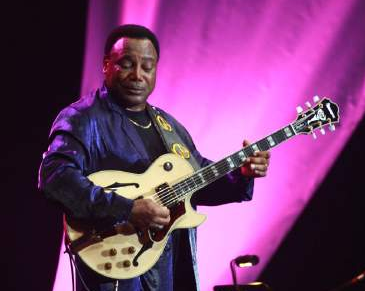 George Benson in action