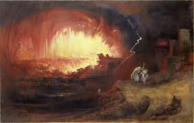 The Destruction of Sodom and Gomorrah by John Martin. 