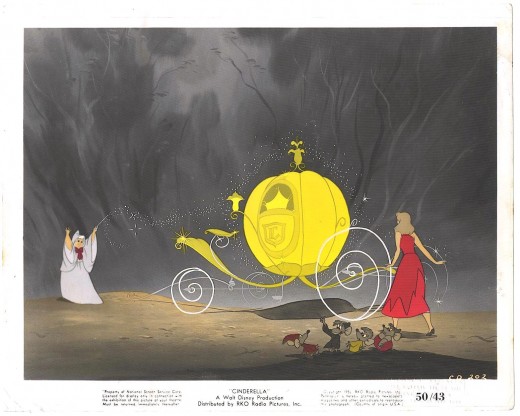 Walt Disney's Cinderella Lobby Card 1950