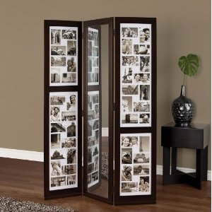 Collage Panel Photo Screen with Mirror