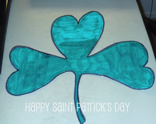 You can make a Saint Patrick's Day greeting card for your computer, or cell phone.  The choice is yours.