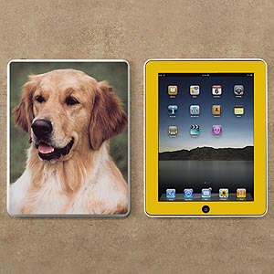 iPad Photo Skin - "Front & Back of iPad"