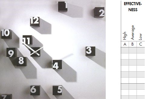 The Infinite wall-clock is by Progetti