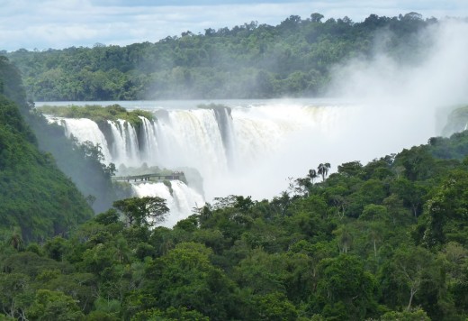 Iguazu Falls on the Brazil side