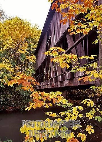 Currently, the Chambers Covered Bridge in Cottage Grove is the last remaining covered railroad bridge west of the Mississippi.