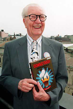 Carl Barks in later years (Scanpix/Reuters) 