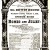Booth's Theatre Opening Night program for Romeo and Juliet, February 3, 1869 Booth's Theatre Opening Night program for Romeo and Juliet, February 3, 1869