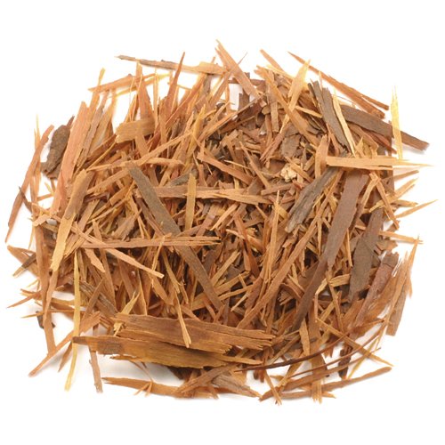 It has been recorded that Pau D' Arco was used by forest inhabitants throughout the Amazon for colds, cough, flu, syphilis, anemia, infections, fever, fungal, respiratory problems, snake bites and cancer.