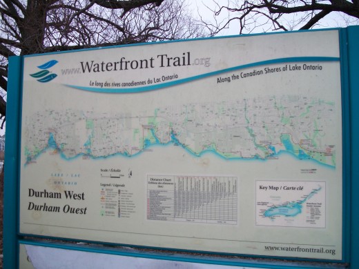 At the Waterfront Trail in Ontario's Durham Region